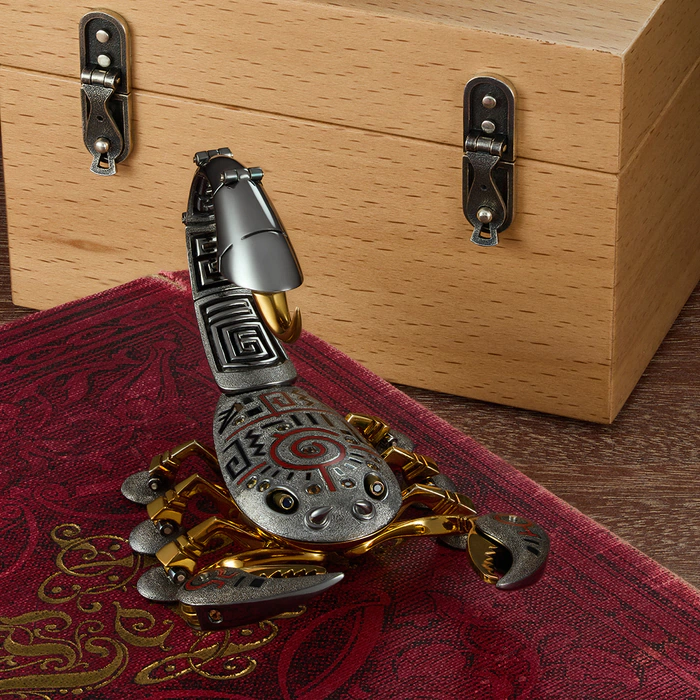 Souvenir made of silver - zodiac sign "Scorpio Pharaoh"